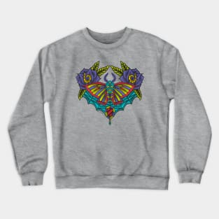 Death head moth tattoo inspired shirt Crewneck Sweatshirt